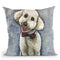 Goldendoodle Bowtie Lindsey Throw Pillow By Hippie Hound Studios - All About Vibe