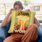Zum Wohl! Throw Pillow By American Flat - All About Vibe