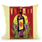 Vins Du Monde Throw Pillow By American Flat - All About Vibe