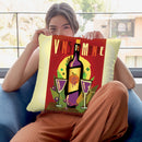 Vins Du Monde Throw Pillow By American Flat - All About Vibe