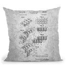 Toy Brick A Throw Pillow By Cole Borders - All About Vibe