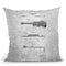 Guitar Blueprint Ii Throw Pillow By Cole Borders - All About Vibe