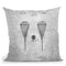 Lacrosse Kit Blueprint Throw Pillow By Cole Borders - All About Vibe