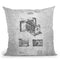 Vintage Camera Blueprint I Throw Pillow By Cole Borders - All About Vibe