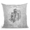 Vintage Camera Blueprint Iii Throw Pillow By Cole Borders - All About Vibe