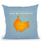 Upside Down Australia Throw Pillow By American Flat - All About Vibe