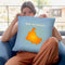 Upside Down Brazil Throw Pillow By American Flat - All About Vibe