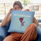 Upside Down United Kingdom Throw Pillow By American Flat - All About Vibe