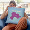 Upside Down China Throw Pillow By American Flat - All About Vibe
