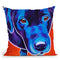 Lab Olive Throw Pillow By Dawgart - All About Vibe