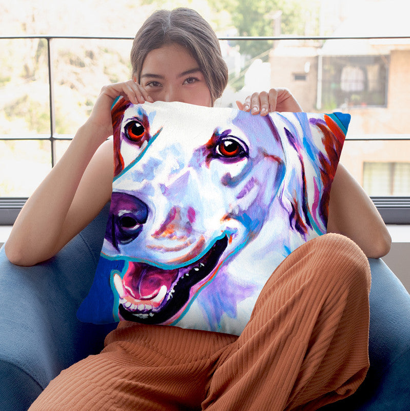 Llewellin Setter Cheetah Throw Pillow By Dawgart - All About Vibe