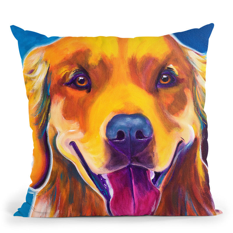 Rory Throw Pillow By Dawgart - All About Vibe