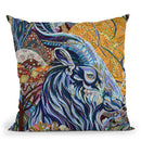Full Moon Throw Pillow By Erika Pochybova - All About Vibe