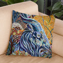 Full Moon Throw Pillow By Erika Pochybova - All About Vibe
