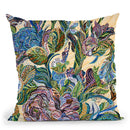 Floral Throw Pillow By Erika Pochybova - All About Vibe