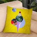 Earthcone Throw Pillow By Elo Marc - All About Vibe