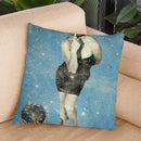 Spacin' Out Throw Pillow By Elo Marc - All About Vibe