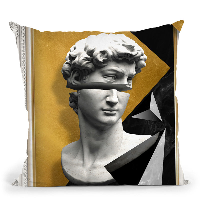 Dm Michelangelo Throw Pillow By Alexandre Venancio