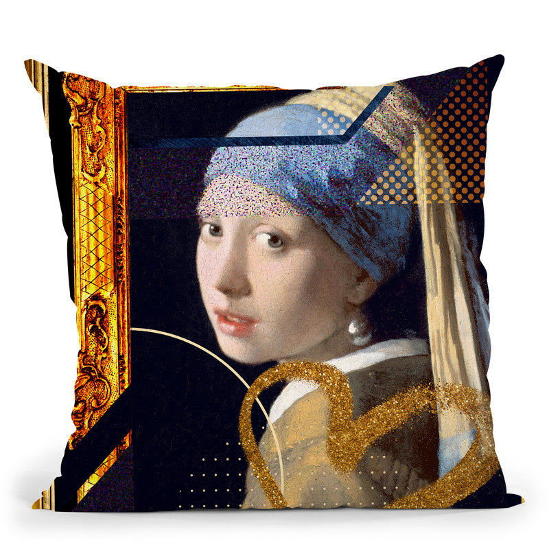 Dm Vermeer Throw Pillow By Alexandre Venancio – All About Vibe