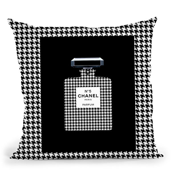 Fashion Perfume Pied De Coq Throw Pillow By Alexandre Venancio – All About  Vibe