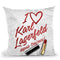 Fashion Karl Lagerfeld Throw Pillow By Alexandre Venancio