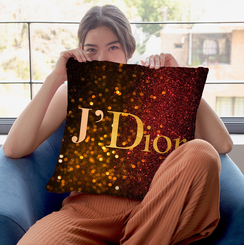 Fashion J'Dior Throw Pillow By Alexandre Venancio