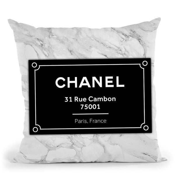 Fashion Street Sign Throw Pillow By Alexandre Venancio – All About
