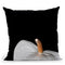 Flowers In Black Background Ii Throw Pillow By Alexandre Venancio