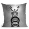 Paris In Black And White Composition Iii Throw Pillow By Alexandre Venancio