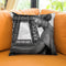 Paris In Black And White Composition Iv Throw Pillow By Alexandre Venancio