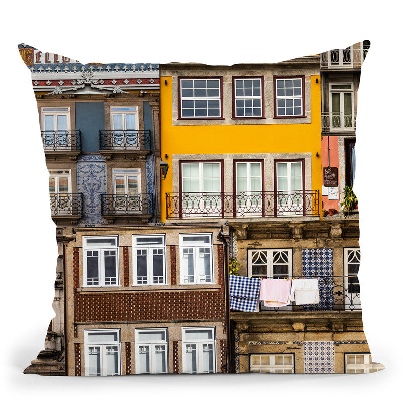 Porto Iii Throw Pillow By Alexandre Venancio