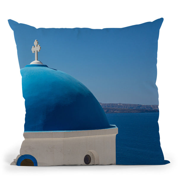 Santorini Ii Throw Pillow By Alexandre Venancio