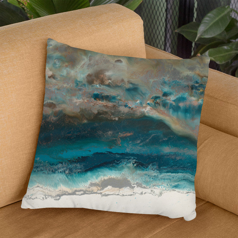 Mystic Surface Throw Pillow By Blakely Bering