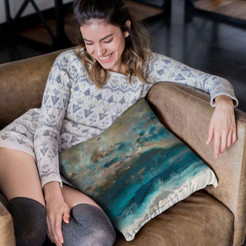 Mystic Surface Throw Pillow By Blakely Bering