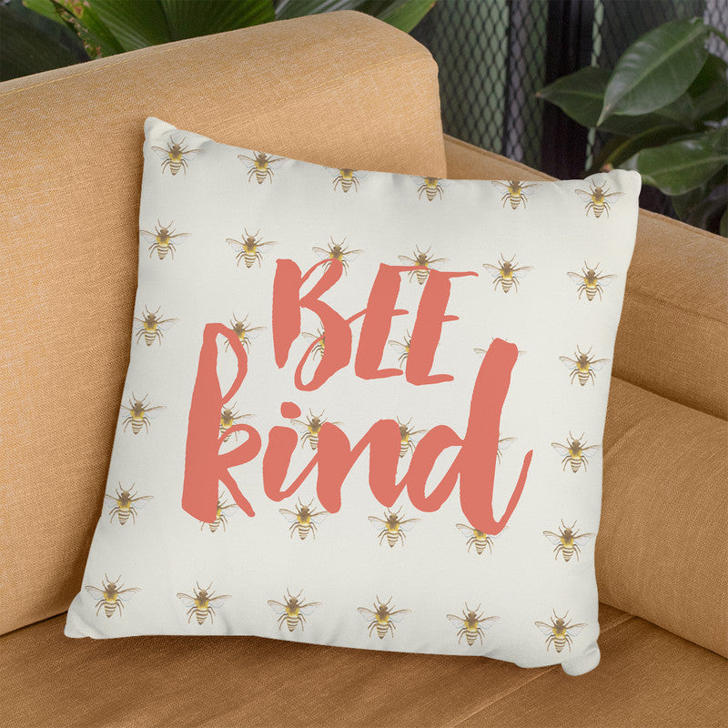 Bee Kind Throw Pillow By Blakely Bering