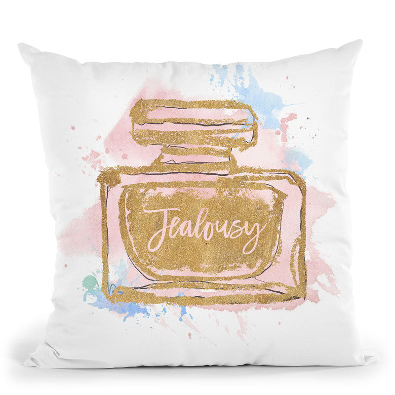 Jealousy Parfum Throw Pillow By Blakely Bering