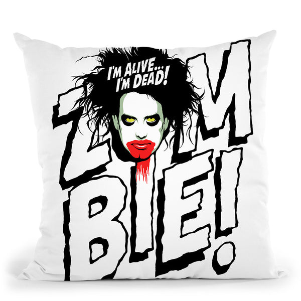 Zombie Throw Pillow By Butche Billy