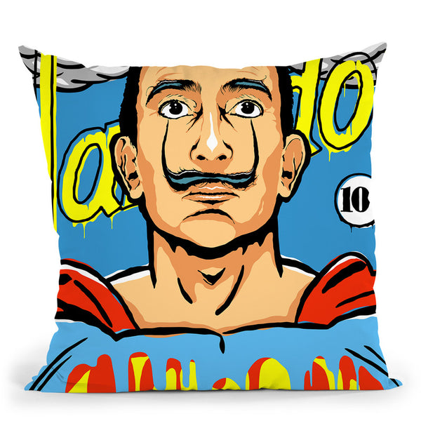 The World Needs A Salvador1 Throw Pillow By Butche Billy