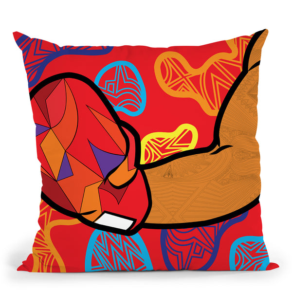 Pop-Challenge Throw Pillow By Baro Sarre