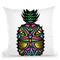 Vibrant Pineapple Throw Pillow By Baro Sarre