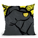 Pop-Justice Throw Pillow By Baro Sarre