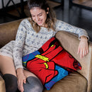 Pop-Vision Throw Pillow By Baro Sarre