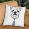 Cool Dog Throw Pillow By Balazs Solti