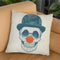 Dead Clown Throw Pillow By Balazs Solti