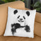 Funny Panda Throw Pillow By Balazs Solti