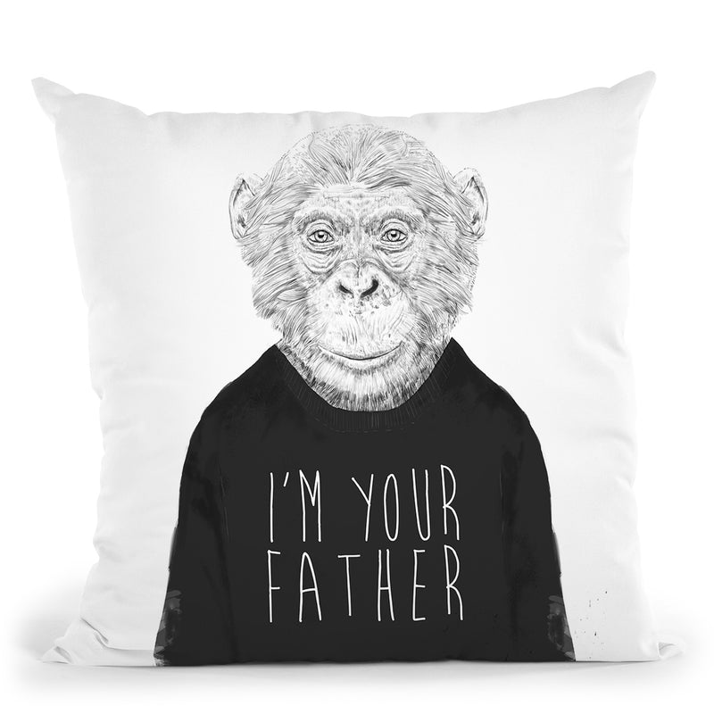 I'M Your Father Throw Pillow By Balazs Solti
