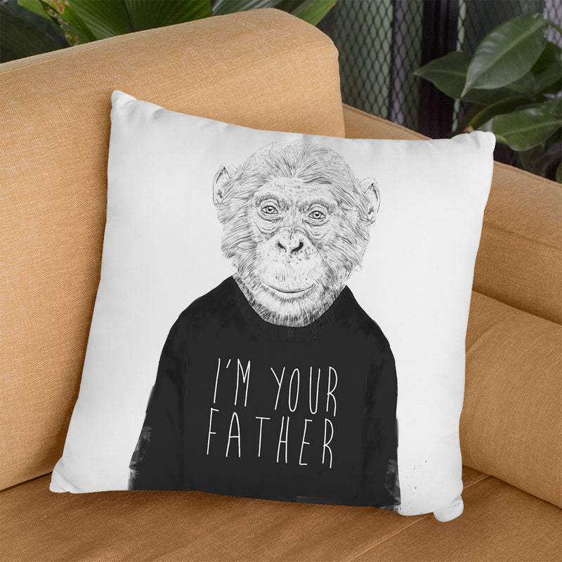 I'M Your Father Throw Pillow By Balazs Solti