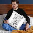 Lovely Leopard Throw Pillow By Balazs Solti