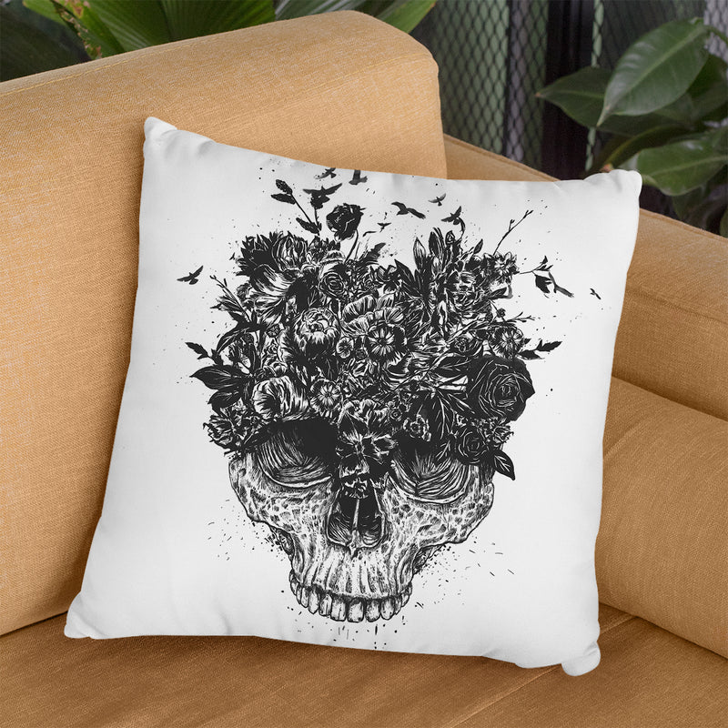 My Head Is A Jungle Throw Pillow By Balazs Solti