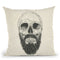 The Beard Is Not Dead Throw Pillow By Balazs Solti